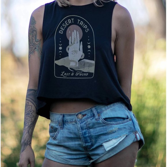 Dessert Trips Crop Tank - Neo Classics - Picture 1 of 1